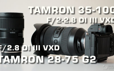 Les TAMRON 28-75mm f/2.8 G2 et TAMRON 35-150mm f/2-2.8 : Deux objectifs performants et polyvalents!